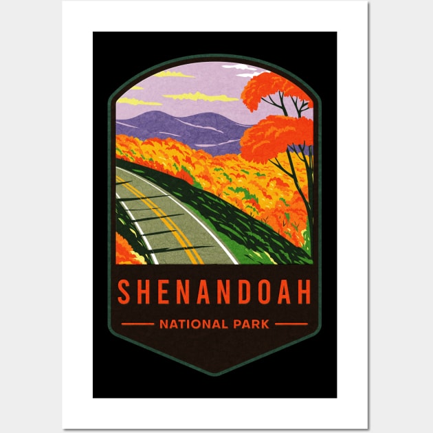 Shenandoah National Park Wall Art by JordanHolmes